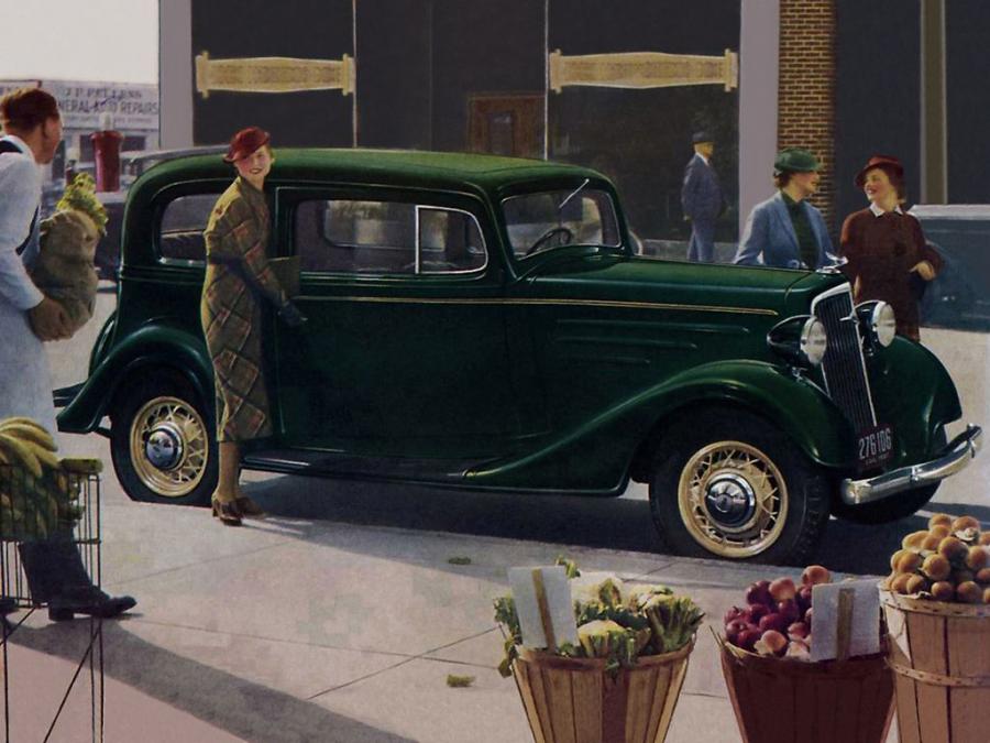  Chevrolet Standard Coach 1935 года  (фото 1 из 1)